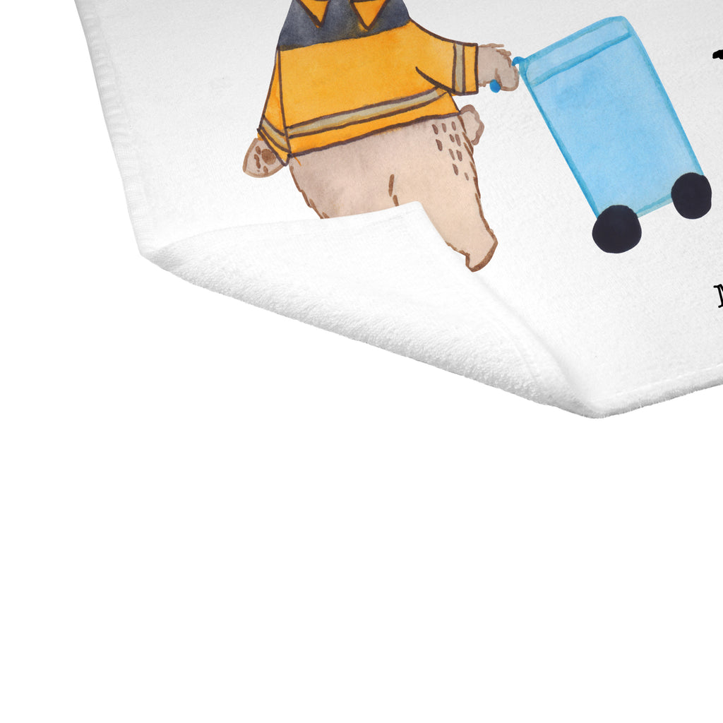 Gäste Handtuch Müllwerkerin aus Leidenschaft Gästetuch, Reisehandtuch, Sport Handtuch, Frottier, Kinder Handtuch, Beruf, Ausbildung, Jubiläum, Abschied, Rente, Kollege, Kollegin, Geschenk, Schenken, Arbeitskollege, Mitarbeiter, Firma, Danke, Dankeschön, Müllwerkerin, Fachkraft Kreislauf- und Abfallwirtschaft, Müllentsorgerin, Kehrichtfrau, Müllfrau, Müllfahreriin