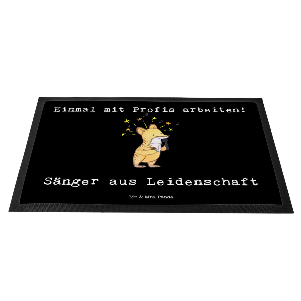 Fußmatte Sänger aus Leidenschaft Türvorleger, Schmutzmatte, Fußabtreter, Matte, Schmutzfänger, Fußabstreifer, Schmutzfangmatte, Türmatte, Motivfußmatte, Haustürmatte, Vorleger, Beruf, Ausbildung, Jubiläum, Abschied, Rente, Kollege, Kollegin, Geschenk, Schenken, Arbeitskollege, Mitarbeiter, Firma, Danke, Dankeschön