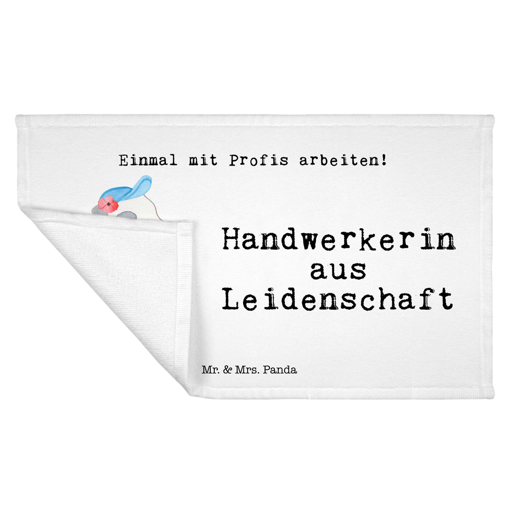 Gäste Handtuch Handwerkerin aus Leidenschaft Gästetuch, Reisehandtuch, Sport Handtuch, Frottier, Kinder Handtuch, Beruf, Ausbildung, Jubiläum, Abschied, Rente, Kollege, Kollegin, Geschenk, Schenken, Arbeitskollege, Mitarbeiter, Firma, Danke, Dankeschön, Handwerkerin, Gesellenprüfung, Handwerksbetrieb, Werkstatt