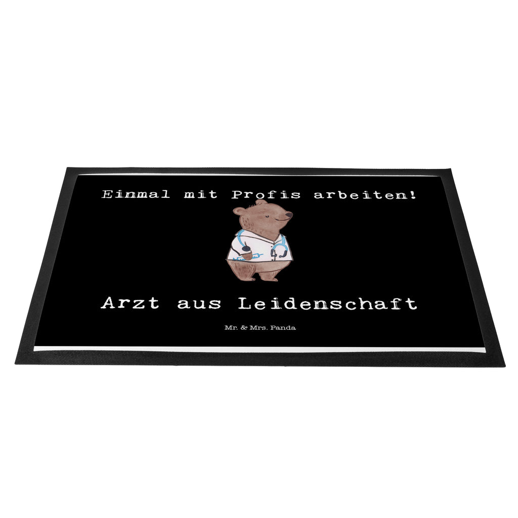 Fußmatte Arzt aus Leidenschaft Arzt, Hausarzt, Mediziner, Doktor, Medizinstudium, Doktortitel, Arztpraxis,  Türvorleger, Schmutzmatte, Fußabtreter, Matte, Schmutzfänger, Fußabstreifer, Schmutzfangmatte, Türmatte, Motivfußmatte,  Haustürmatte, Vorleger  Beruf, Ausbildung, Jubiläum, Abschied, Rente, Kollege, Kollegin, Geschenk, Schenken, Arbeitskollege, Mitarbeiter, Firma, Danke, Dankeschön