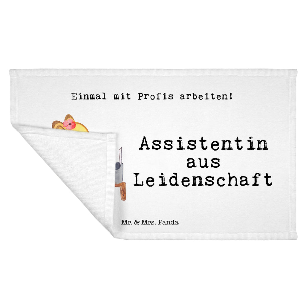 Gäste Handtuch Assistentin aus Leidenschaft Gästetuch, Reisehandtuch, Sport Handtuch, Frottier, Kinder Handtuch, Beruf, Ausbildung, Jubiläum, Abschied, Rente, Kollege, Kollegin, Geschenk, Schenken, Arbeitskollege, Mitarbeiter, Firma, Danke, Dankeschön
