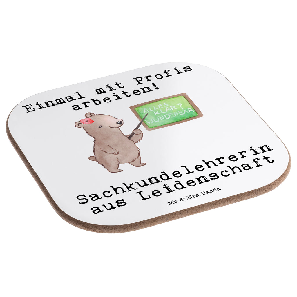 Quadratische Untersetzer Sachkundelehrerin aus Leidenschaft Bierdeckel, Glasuntersetzer, Untersetzer Gläser, Getränkeuntersetzer, Beruf, Ausbildung, Jubiläum, Abschied, Rente, Kollege, Kollegin, Geschenk, Schenken, Arbeitskollege, Mitarbeiter, Firma, Danke, Dankeschön, Sachkundelehrerin, Sachkundeunterricht, Schule, Grundschule