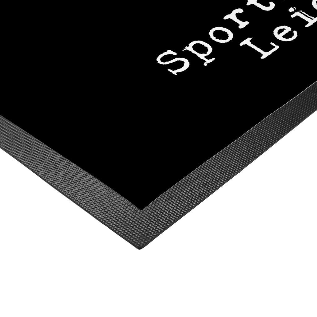 Fußmatte Sportlehrerin aus Leidenschaft  Türvorleger, Schmutzmatte, Fußabtreter, Matte, Schmutzfänger, Fußabstreifer, Schmutzfangmatte, Türmatte, Motivfußmatte,  Haustürmatte, Vorleger  Beruf, Ausbildung, Jubiläum, Abschied, Rente, Kollege, Kollegin, Geschenk, Schenken, Arbeitskollege, Mitarbeiter, Firma, Danke, Dankeschön