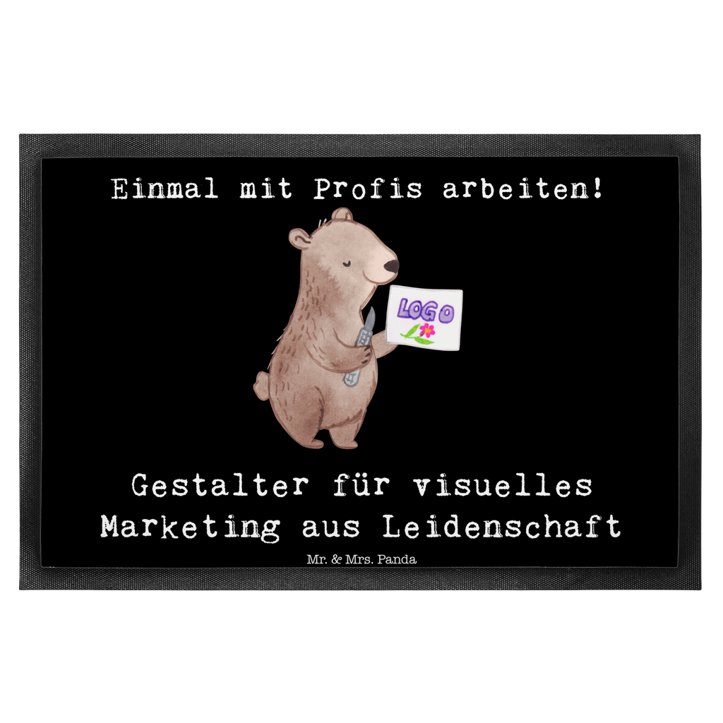 Fußmatte Gestalter für visuelles Marketing aus Leidenschaft  Türvorleger, Schmutzmatte, Fußabtreter, Matte, Schmutzfänger, Fußabstreifer, Schmutzfangmatte, Türmatte, Motivfußmatte,  Haustürmatte, Vorleger  Beruf, Ausbildung, Jubiläum, Abschied, Rente, Kollege, Kollegin, Geschenk, Schenken, Arbeitskollege, Mitarbeiter, Firma, Danke, Dankeschön