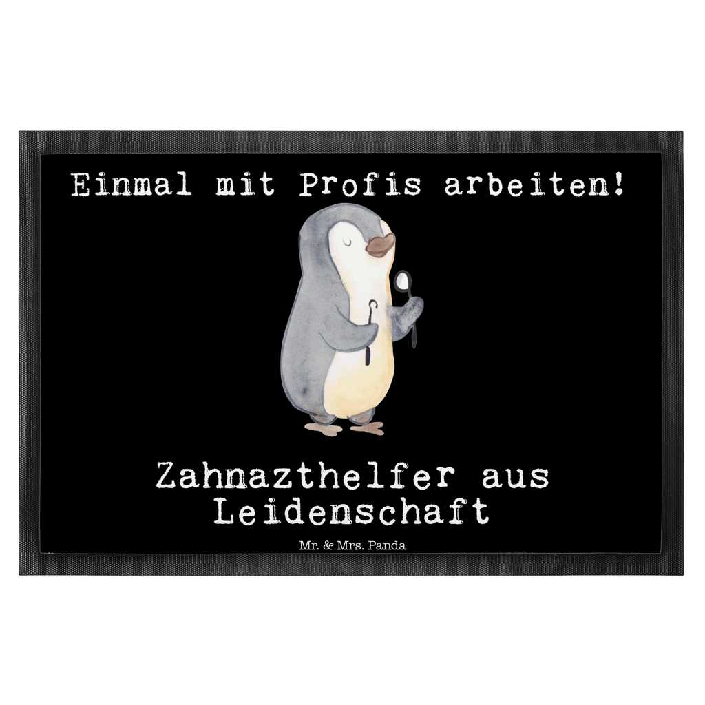 Fußmatte Zahnarzthelfer aus Leidenschaft  Türvorleger, Schmutzmatte, Fußabtreter, Matte, Schmutzfänger, Fußabstreifer, Schmutzfangmatte, Türmatte, Motivfußmatte,  Haustürmatte, Vorleger  Beruf, Ausbildung, Jubiläum, Abschied, Rente, Kollege, Kollegin, Geschenk, Schenken, Arbeitskollege, Mitarbeiter, Firma, Danke, Dankeschön