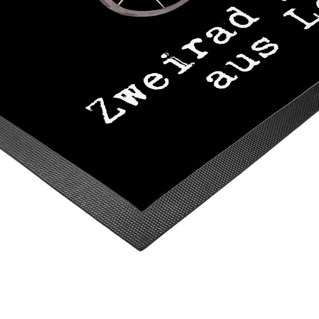 Fußmatte Zweirad Mechatronikerin aus Leidenschaft  Türvorleger, Schmutzmatte, Fußabtreter, Matte, Schmutzfänger, Fußabstreifer, Schmutzfangmatte, Türmatte, Motivfußmatte,  Haustürmatte, Vorleger  Beruf, Ausbildung, Jubiläum, Abschied, Rente, Kollege, Kollegin, Geschenk, Schenken, Arbeitskollege, Mitarbeiter, Firma, Danke, Dankeschön