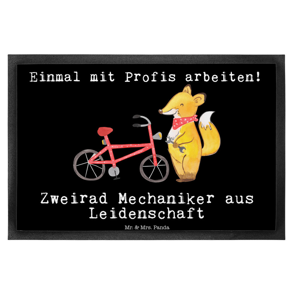 Fußmatte Zweirad Mechaniker aus Leidenschaft  Türvorleger, Schmutzmatte, Fußabtreter, Matte, Schmutzfänger, Fußabstreifer, Schmutzfangmatte, Türmatte, Motivfußmatte,  Haustürmatte, Vorleger  Beruf, Ausbildung, Jubiläum, Abschied, Rente, Kollege, Kollegin, Geschenk, Schenken, Arbeitskollege, Mitarbeiter, Firma, Danke, Dankeschön