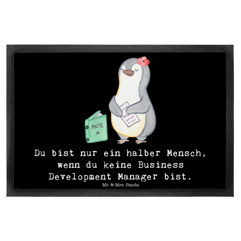 Fußmatte Business Development Manager mit Herz  Türvorleger, Schmutzmatte, Fußabtreter, Matte, Schmutzfänger, Fußabstreifer, Schmutzfangmatte, Türmatte, Motivfußmatte,  Haustürmatte, Vorleger  Beruf, Ausbildung, Jubiläum, Abschied, Rente, Kollege, Kollegin, Geschenk, Schenken, Arbeitskollege, Mitarbeiter, Firma, Danke, Dankeschön