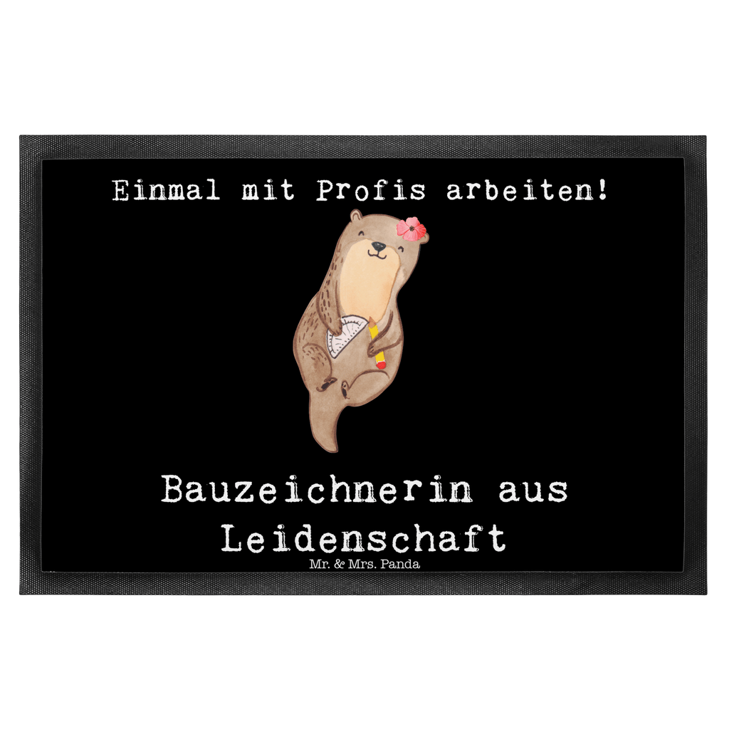 Fußmatte Bauzeichnerin aus Leidenschaft  Türvorleger, Schmutzmatte, Fußabtreter, Matte, Schmutzfänger, Fußabstreifer, Schmutzfangmatte, Türmatte, Motivfußmatte,  Haustürmatte, Vorleger  Beruf, Ausbildung, Jubiläum, Abschied, Rente, Kollege, Kollegin, Geschenk, Schenken, Arbeitskollege, Mitarbeiter, Firma, Danke, Dankeschön