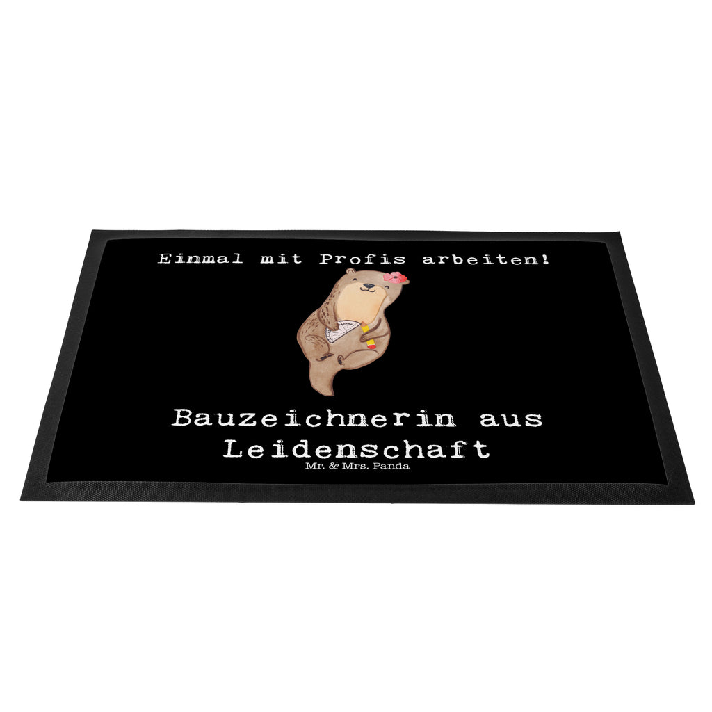 Fußmatte Bauzeichnerin aus Leidenschaft  Türvorleger, Schmutzmatte, Fußabtreter, Matte, Schmutzfänger, Fußabstreifer, Schmutzfangmatte, Türmatte, Motivfußmatte,  Haustürmatte, Vorleger  Beruf, Ausbildung, Jubiläum, Abschied, Rente, Kollege, Kollegin, Geschenk, Schenken, Arbeitskollege, Mitarbeiter, Firma, Danke, Dankeschön