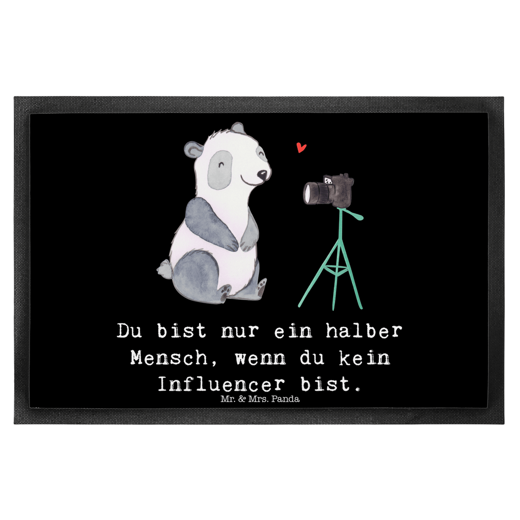 Fußmatte Influencer mit Herz  Türvorleger, Schmutzmatte, Fußabtreter, Matte, Schmutzfänger, Fußabstreifer, Schmutzfangmatte, Türmatte, Motivfußmatte,  Haustürmatte, Vorleger  Beruf, Ausbildung, Jubiläum, Abschied, Rente, Kollege, Kollegin, Geschenk, Schenken, Arbeitskollege, Mitarbeiter, Firma, Danke, Dankeschön
