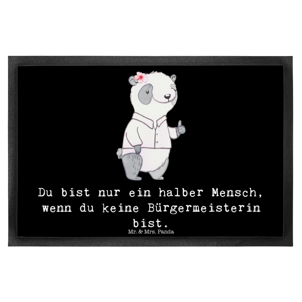 Fußmatte Bürgermeisterin mit Herz Bürgermeisterin Geschenk zum Amtsantritt, Amtseinführung, Bürgermeisterwahl, Stadt, Gemeinde, Wahlen, Oberbürgermeisterin, Rathaus,   Türvorleger, Schmutzmatte, Fußabtreter, Matte, Schmutzfänger, Fußabstreifer, Schmutzfangmatte, Türmatte, Motivfußmatte,  Haustürmatte, Vorleger  Beruf, Ausbildung, Jubiläum, Abschied, Rente, Kollege, Kollegin, Geschenk, Schenken, Arbeitskollege, Mitarbeiter, Firma, Danke, Dankeschön