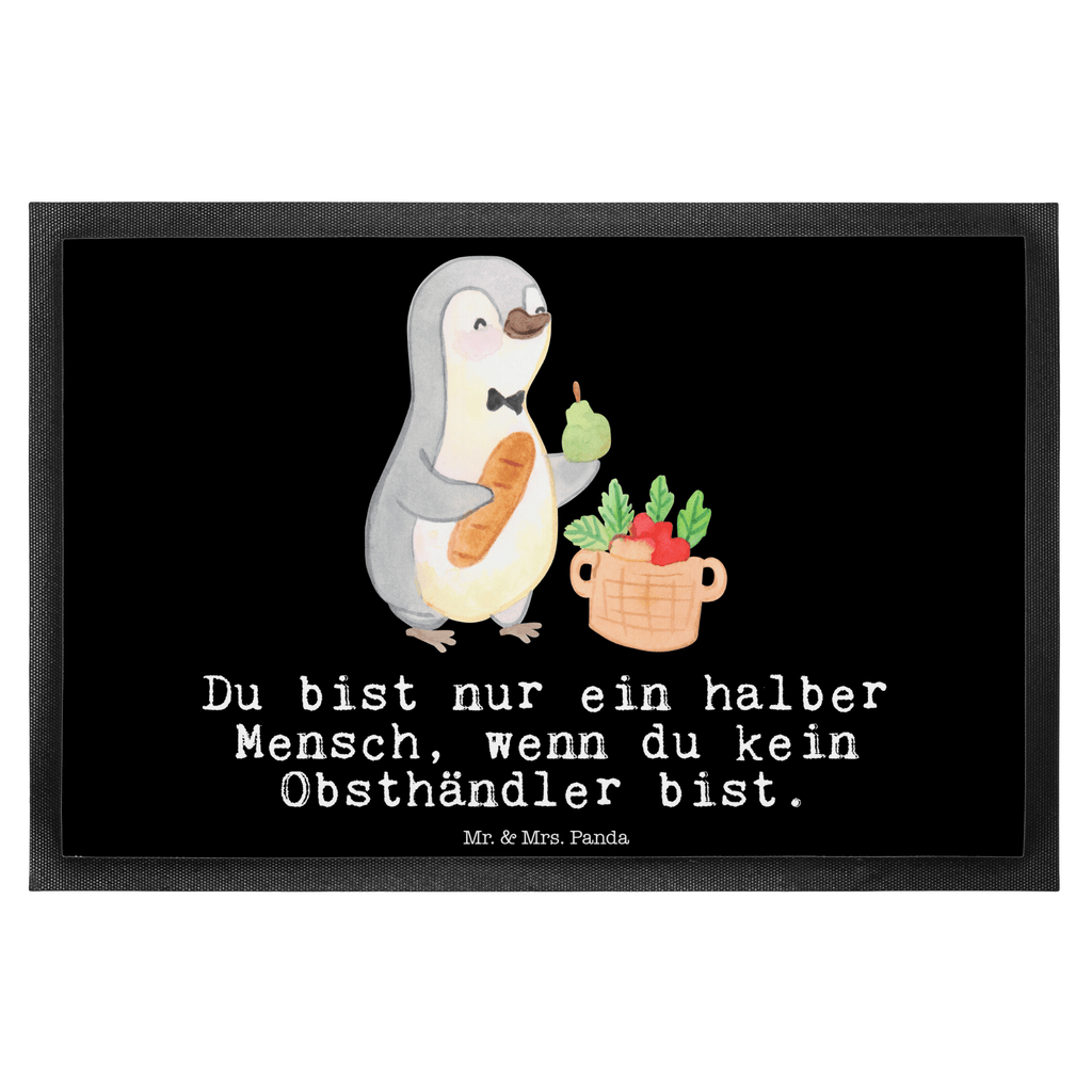 Fußmatte Obsthändler mit Herz Türvorleger, Schmutzmatte, Fußabtreter, Matte, Schmutzfänger, Fußabstreifer, Schmutzfangmatte, Türmatte, Motivfußmatte, Haustürmatte, Vorleger, Beruf, Ausbildung, Jubiläum, Abschied, Rente, Kollege, Kollegin, Geschenk, Schenken, Arbeitskollege, Mitarbeiter, Firma, Danke, Dankeschön, Obsthändler, Obstverkäufer, Wochenmarkthändler, Obstbauer, Obst- und Gemüsehändler, Obstplantage