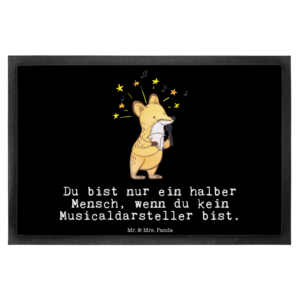 Fußmatte Musicaldarsteller mit Herz  Türvorleger, Schmutzmatte, Fußabtreter, Matte, Schmutzfänger, Fußabstreifer, Schmutzfangmatte, Türmatte, Motivfußmatte,  Haustürmatte, Vorleger  Beruf, Ausbildung, Jubiläum, Abschied, Rente, Kollege, Kollegin, Geschenk, Schenken, Arbeitskollege, Mitarbeiter, Firma, Danke, Dankeschön