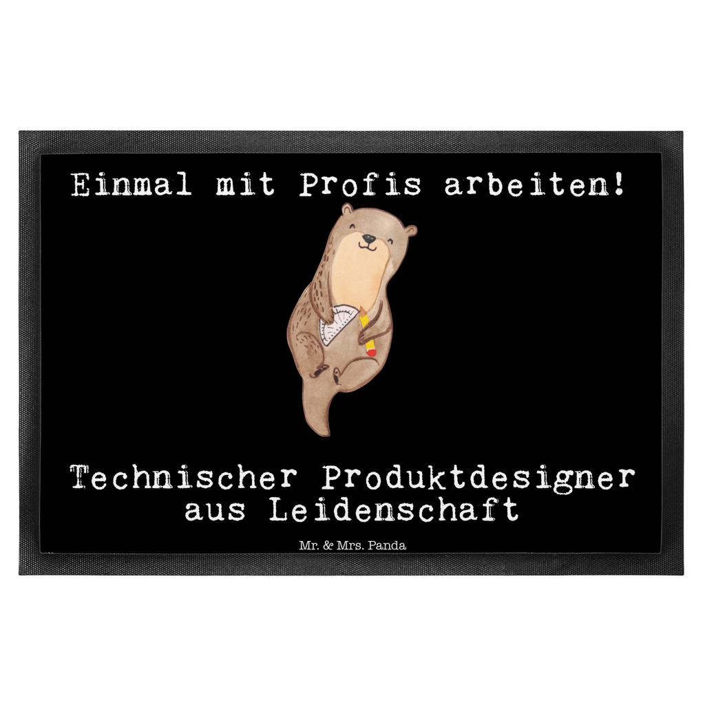 Fußmatte Technischer Produktdesigner aus Leidenschaft Türvorleger, Schmutzmatte, Fußabtreter, Matte, Schmutzfänger, Fußabstreifer, Schmutzfangmatte, Türmatte, Motivfußmatte, Haustürmatte, Vorleger, Beruf, Ausbildung, Jubiläum, Abschied, Rente, Kollege, Kollegin, Geschenk, Schenken, Arbeitskollege, Mitarbeiter, Firma, Danke, Dankeschön