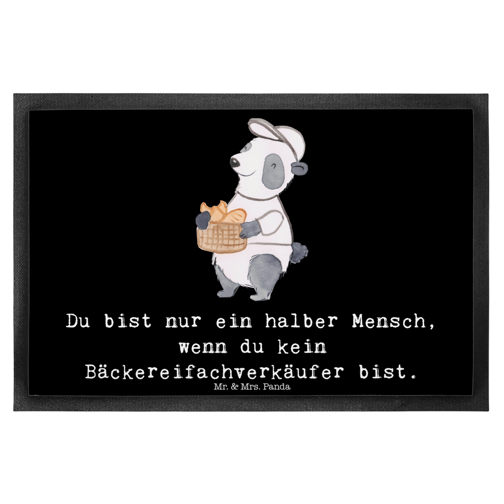 Fußmatte Bäckereifachverkäufer mit Herz Bäckereifachverkäufer, Backwarenverkäufer, Bäckerei, Backstube, Bäckerladen, Brotmanufaktur,  Türvorleger, Schmutzmatte, Fußabtreter, Matte, Schmutzfänger, Fußabstreifer, Schmutzfangmatte, Türmatte, Motivfußmatte,  Haustürmatte, Vorleger  Beruf, Ausbildung, Jubiläum, Abschied, Rente, Kollege, Kollegin, Geschenk, Schenken, Arbeitskollege, Mitarbeiter, Firma, Danke, Dankeschön