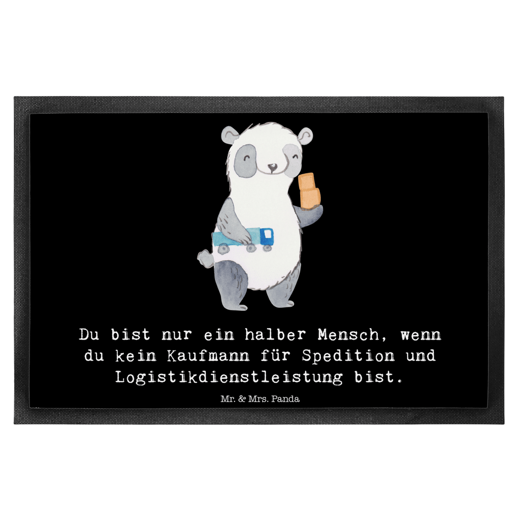 Fußmatte Kaufmann für Spedition und Logistikdienstleistung mit Herz Abschlussprüfung, Kaufmann für Spedition und Logistikdienstleistung, Ausbildungsgeschenk,  Logistiker, Speditionsmitarbeiter,  Türvorleger, Schmutzmatte, Fußabtreter, Matte, Schmutzfänger, Fußabstreifer, Schmutzfangmatte, Türmatte, Motivfußmatte,  Haustürmatte, Vorleger  Beruf, Ausbildung, Jubiläum, Abschied, Rente, Kollege, Kollegin, Geschenk, Schenken, Arbeitskollege, Mitarbeiter, Firma, Danke, Dankeschön