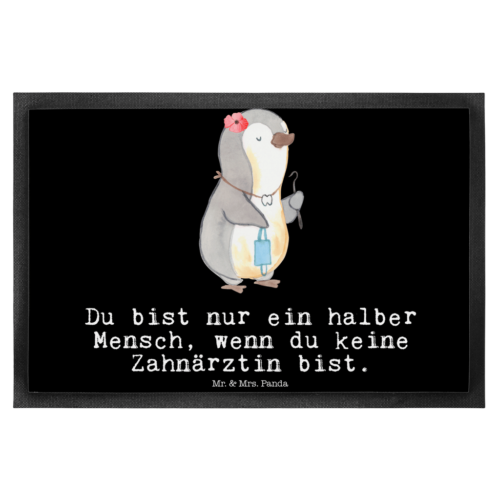 Fußmatte Zahnärztin mit Herz Türvorleger, Schmutzmatte, Fußabtreter, Matte, Schmutzfänger, Fußabstreifer, Schmutzfangmatte, Türmatte, Motivfußmatte, Haustürmatte, Vorleger, Beruf, Ausbildung, Jubiläum, Abschied, Rente, Kollege, Kollegin, Geschenk, Schenken, Arbeitskollege, Mitarbeiter, Firma, Danke, Dankeschön