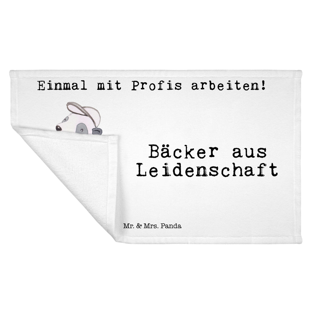 Gäste Handtuch Bäcker aus Leidenschaft Gästetuch, Reisehandtuch, Sport Handtuch, Frottier, Kinder Handtuch, Beruf, Ausbildung, Jubiläum, Abschied, Rente, Kollege, Kollegin, Geschenk, Schenken, Arbeitskollege, Mitarbeiter, Firma, Danke, Dankeschön, Bäcker, Konditor, Brotbäcker, Bäckerei, Backstube, Bäckerladen, Brotmanufaktur