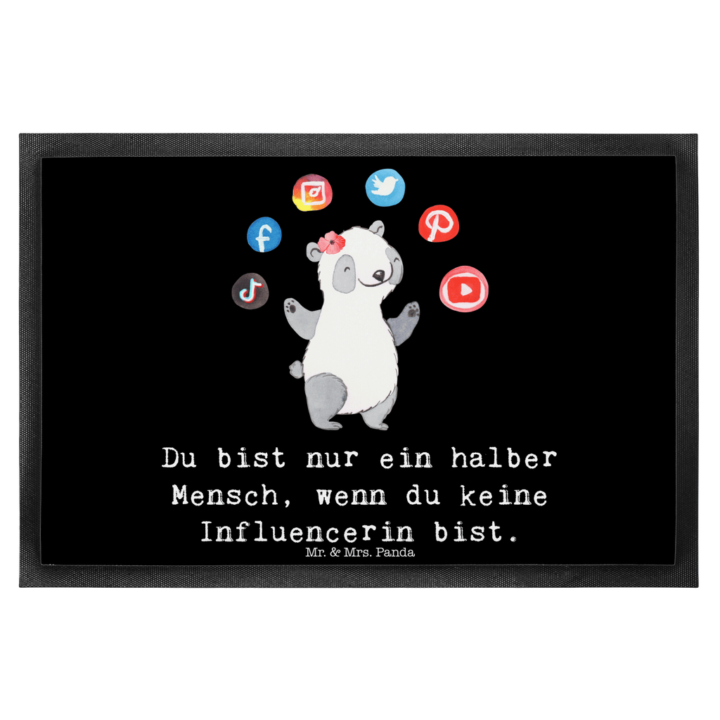 Fußmatte Influencerin mit Herz Türvorleger, Schmutzmatte, Fußabtreter, Matte, Schmutzfänger, Fußabstreifer, Schmutzfangmatte, Türmatte, Motivfußmatte, Haustürmatte, Vorleger, Beruf, Ausbildung, Jubiläum, Abschied, Rente, Kollege, Kollegin, Geschenk, Schenken, Arbeitskollege, Mitarbeiter, Firma, Danke, Dankeschön