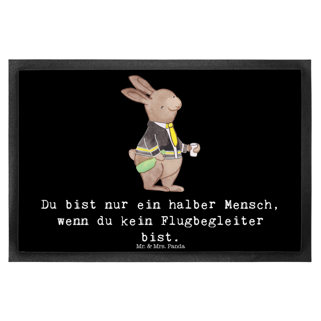 Fußmatte Flugbegleiter mit Herz Flugbegleiter, Steward, Flugsteward, 
Flight-Attendant Türvorleger, Schmutzmatte, Fußabtreter, Matte, Schmutzfänger, Fußabstreifer, Schmutzfangmatte, Türmatte, Motivfußmatte,  Haustürmatte, Vorleger  Beruf, Ausbildung, Jubiläum, Abschied, Rente, Kollege, Kollegin, Geschenk, Schenken, Arbeitskollege, Mitarbeiter, Firma, Danke, Dankeschön