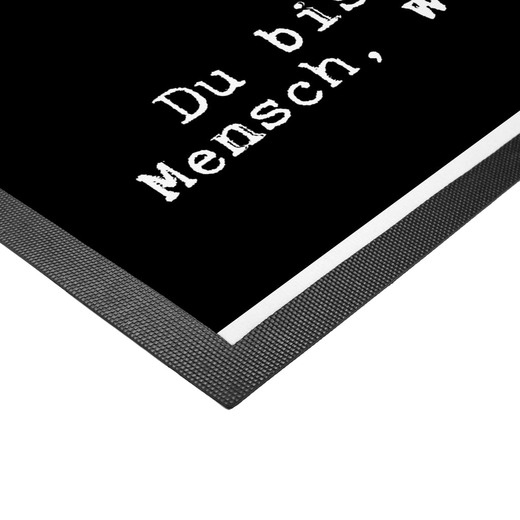 Fußmatte Autor mit Herz