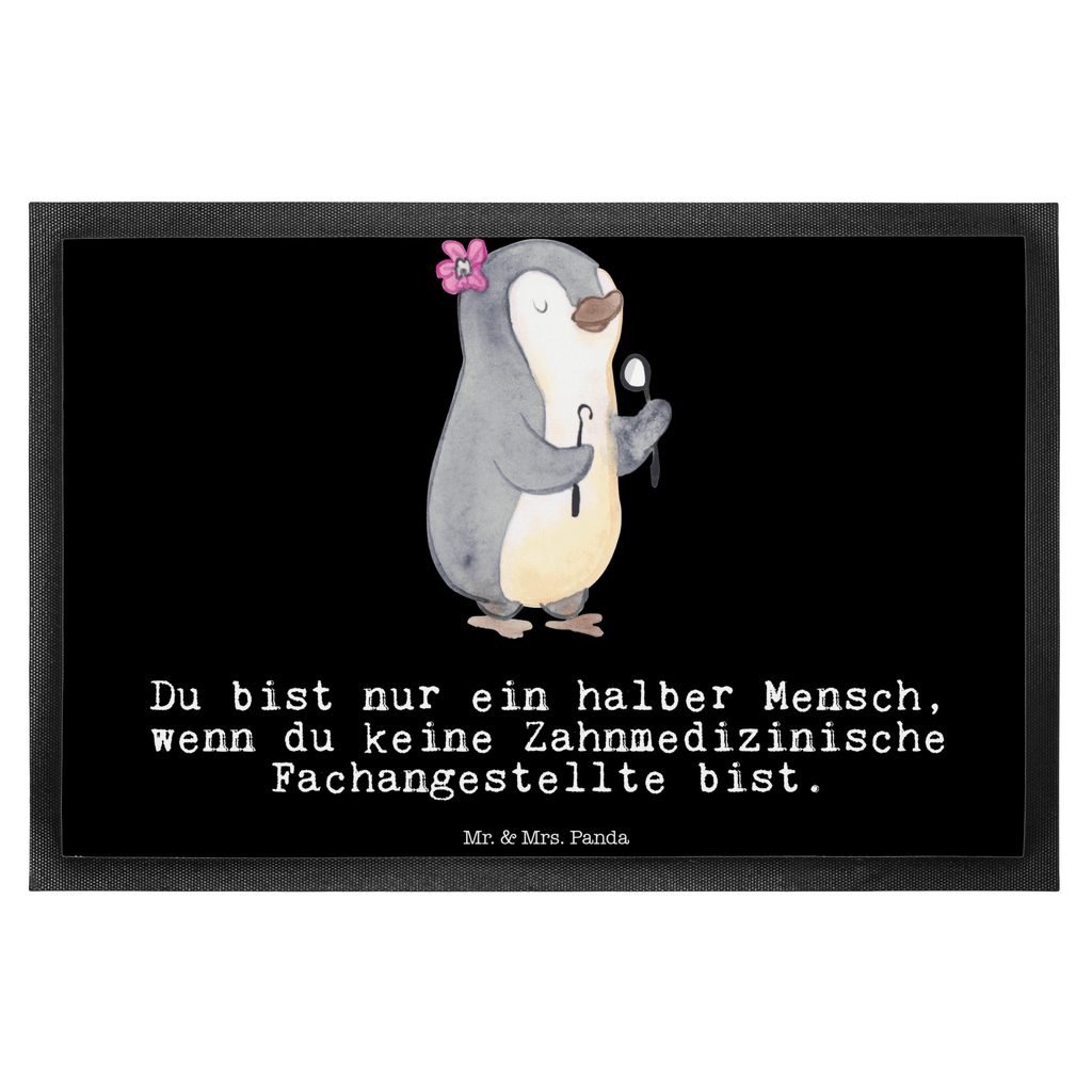Fußmatte Zahnmedizinische Fachangestellte mit Herz Türvorleger, Schmutzmatte, Fußabtreter, Matte, Schmutzfänger, Fußabstreifer, Schmutzfangmatte, Türmatte, Motivfußmatte, Haustürmatte, Vorleger, Beruf, Ausbildung, Jubiläum, Abschied, Rente, Kollege, Kollegin, Geschenk, Schenken, Arbeitskollege, Mitarbeiter, Firma, Danke, Dankeschön