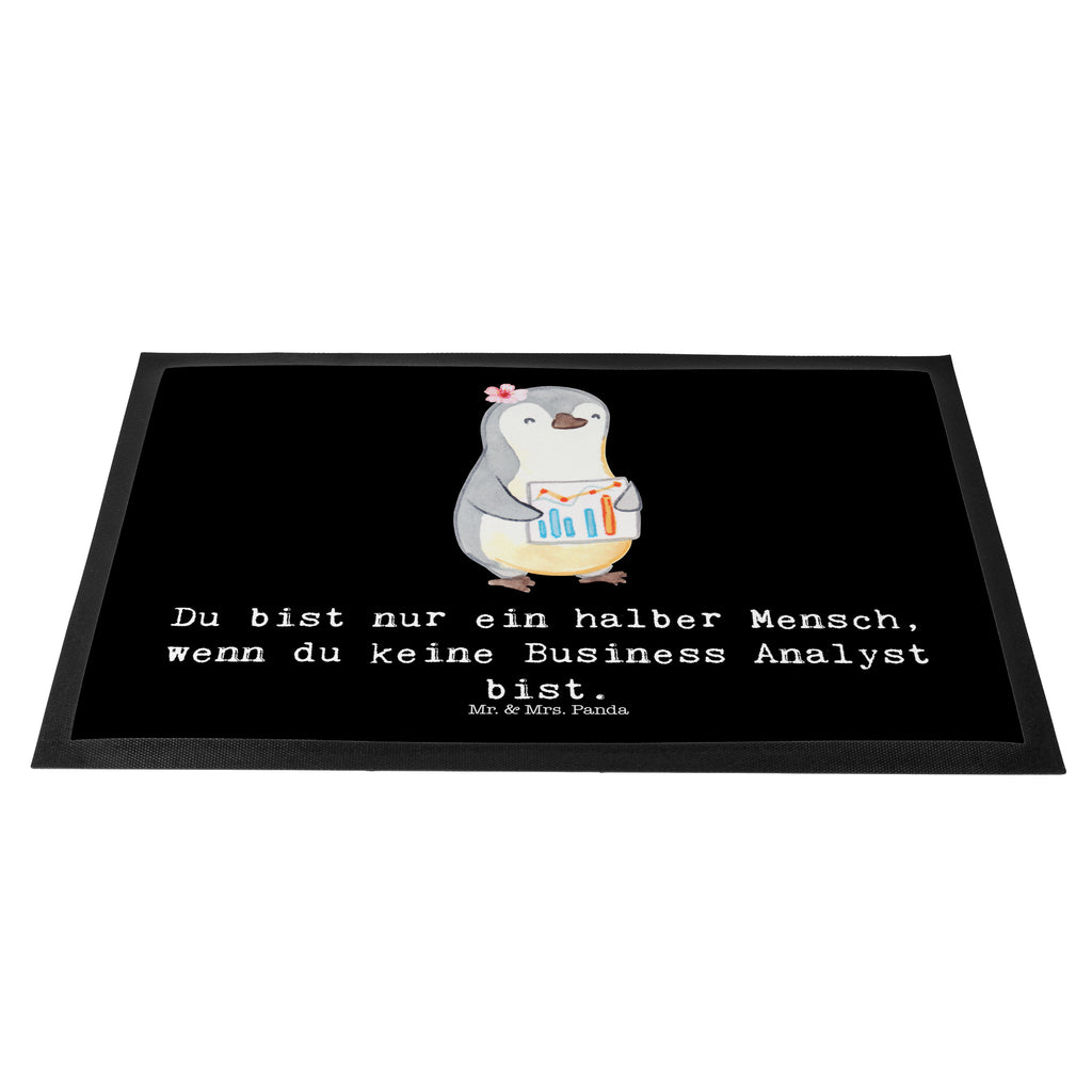 Fußmatte Business Analyst mit Herz  Türvorleger, Schmutzmatte, Fußabtreter, Matte, Schmutzfänger, Fußabstreifer, Schmutzfangmatte, Türmatte, Motivfußmatte,  Haustürmatte, Vorleger  Beruf, Ausbildung, Jubiläum, Abschied, Rente, Kollege, Kollegin, Geschenk, Schenken, Arbeitskollege, Mitarbeiter, Firma, Danke, Dankeschön