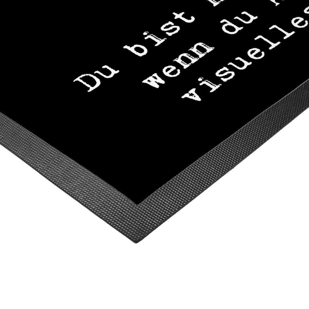 Fußmatte Gestalter für visuelles Marketing mit Herz  Türvorleger, Schmutzmatte, Fußabtreter, Matte, Schmutzfänger, Fußabstreifer, Schmutzfangmatte, Türmatte, Motivfußmatte,  Haustürmatte, Vorleger  Beruf, Ausbildung, Jubiläum, Abschied, Rente, Kollege, Kollegin, Geschenk, Schenken, Arbeitskollege, Mitarbeiter, Firma, Danke, Dankeschön