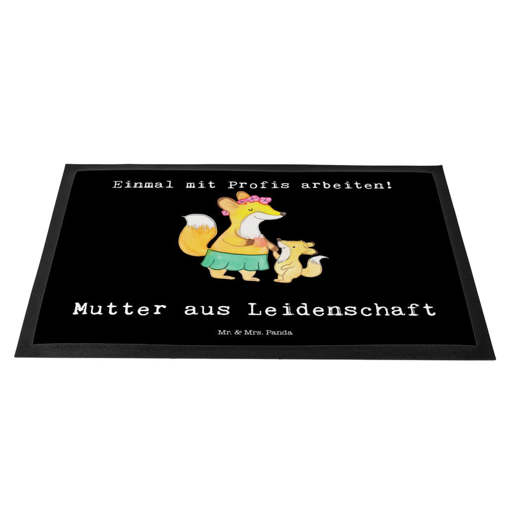 Fußmatte Mutter aus Leidenschaft  Türvorleger, Schmutzmatte, Fußabtreter, Matte, Schmutzfänger, Fußabstreifer, Schmutzfangmatte, Türmatte, Motivfußmatte,  Haustürmatte, Vorleger  Beruf, Ausbildung, Jubiläum, Abschied, Rente, Kollege, Kollegin, Geschenk, Schenken, Arbeitskollege, Mitarbeiter, Firma, Danke, Dankeschön