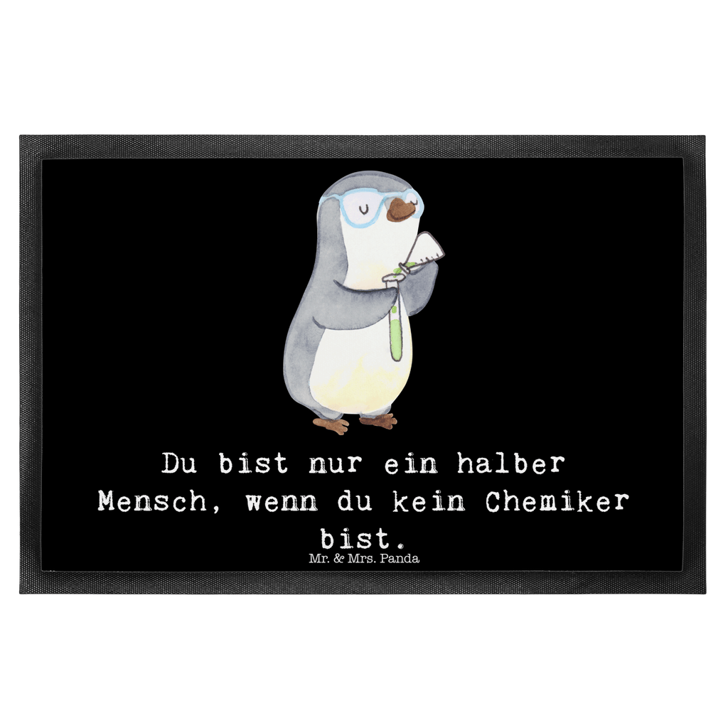 Fußmatte Chemiker mit Herz Chemiker, Chemielaborant, Naturwissenschaftler, Labor,  Studium, Forschung, Wissenschaftler,  Türvorleger, Schmutzmatte, Fußabtreter, Matte, Schmutzfänger, Fußabstreifer, Schmutzfangmatte, Türmatte, Motivfußmatte,  Haustürmatte, Vorleger  Beruf, Ausbildung, Jubiläum, Abschied, Rente, Kollege, Kollegin, Geschenk, Schenken, Arbeitskollege, Mitarbeiter, Firma, Danke, Dankeschön