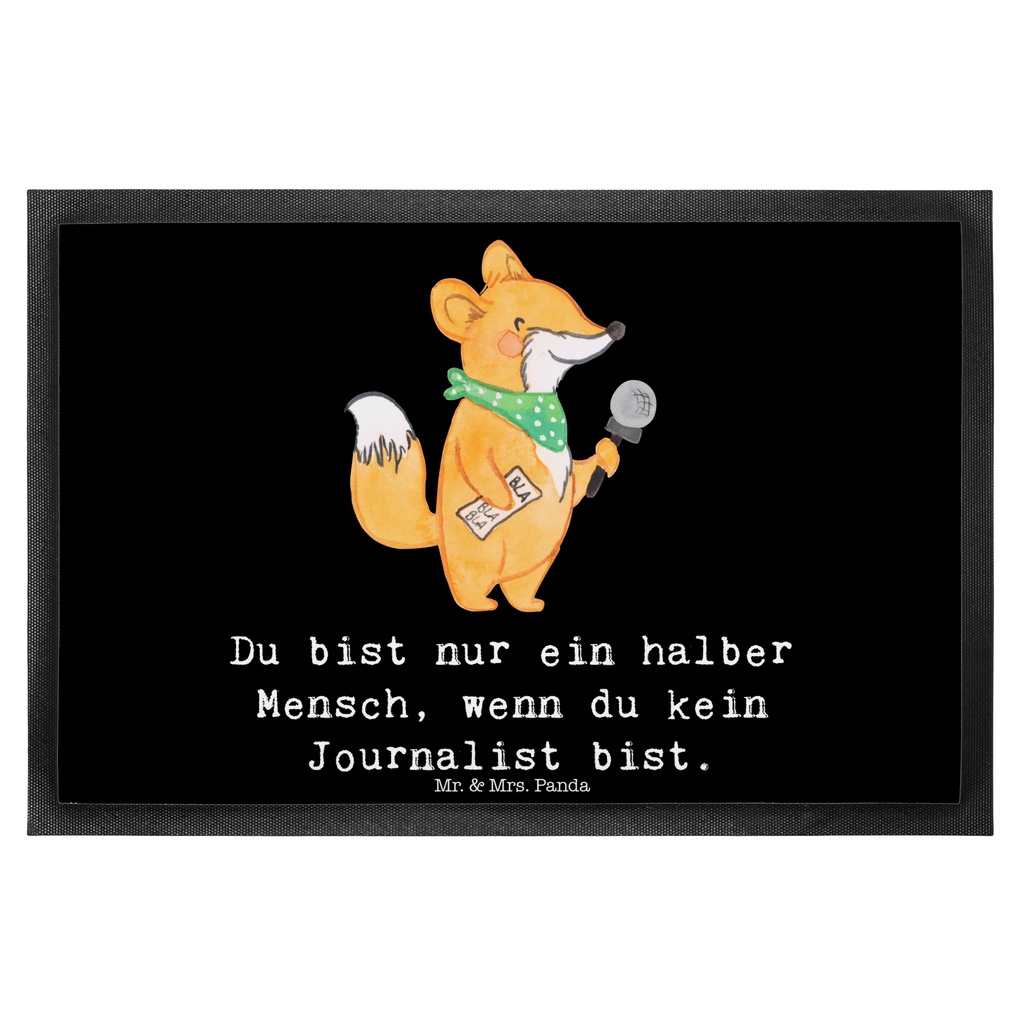 Fußmatte Journalist mit Herz Türvorleger, Schmutzmatte, Fußabtreter, Matte, Schmutzfänger, Fußabstreifer, Schmutzfangmatte, Türmatte, Motivfußmatte, Haustürmatte, Vorleger, Beruf, Ausbildung, Jubiläum, Abschied, Rente, Kollege, Kollegin, Geschenk, Schenken, Arbeitskollege, Mitarbeiter, Firma, Danke, Dankeschön, Journalist, Reporter, Redakteur, Pressebüro, Studium