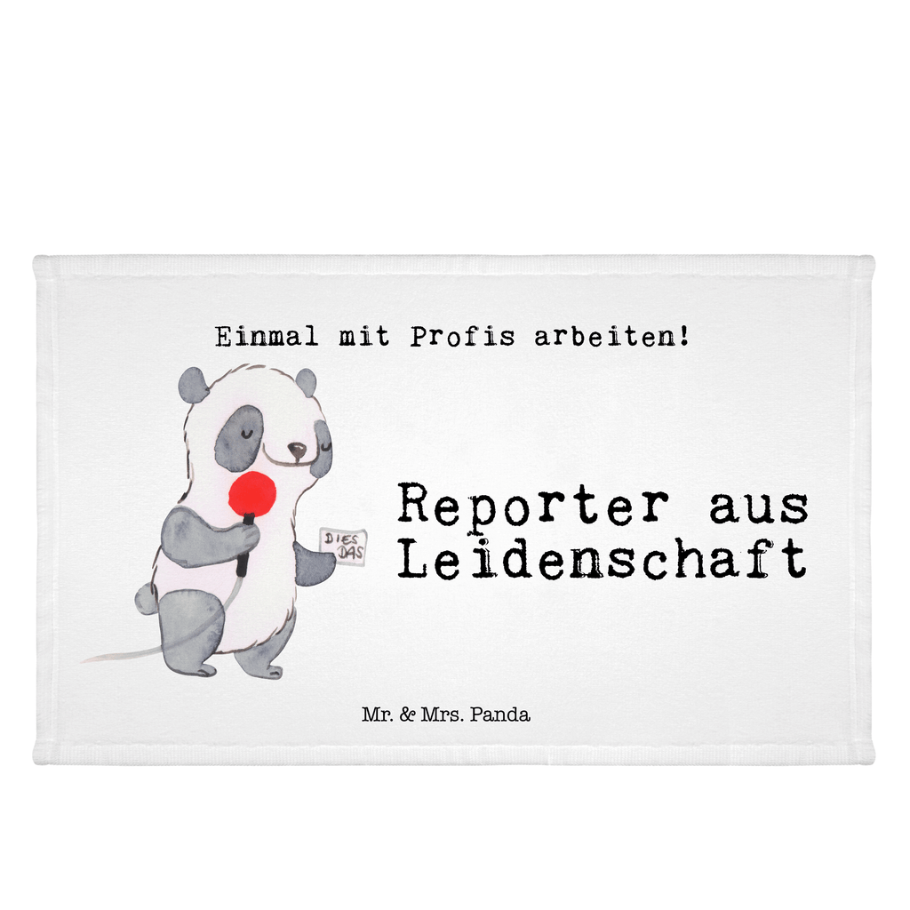 Gäste Handtuch Reporter aus Leidenschaft Gästetuch, Reisehandtuch, Sport Handtuch, Frottier, Kinder Handtuch, Beruf, Ausbildung, Jubiläum, Abschied, Rente, Kollege, Kollegin, Geschenk, Schenken, Arbeitskollege, Mitarbeiter, Firma, Danke, Dankeschön