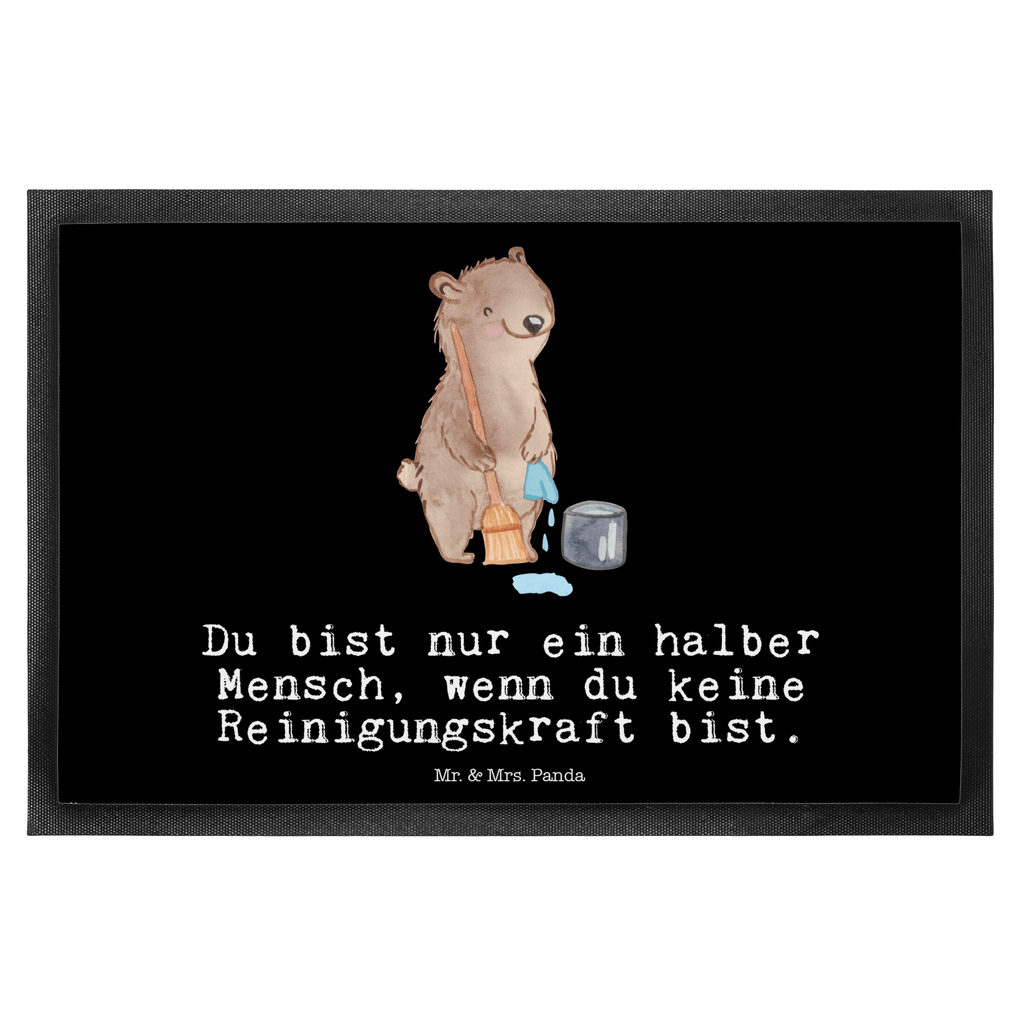 Fußmatte Reinigungskraft mit Herz