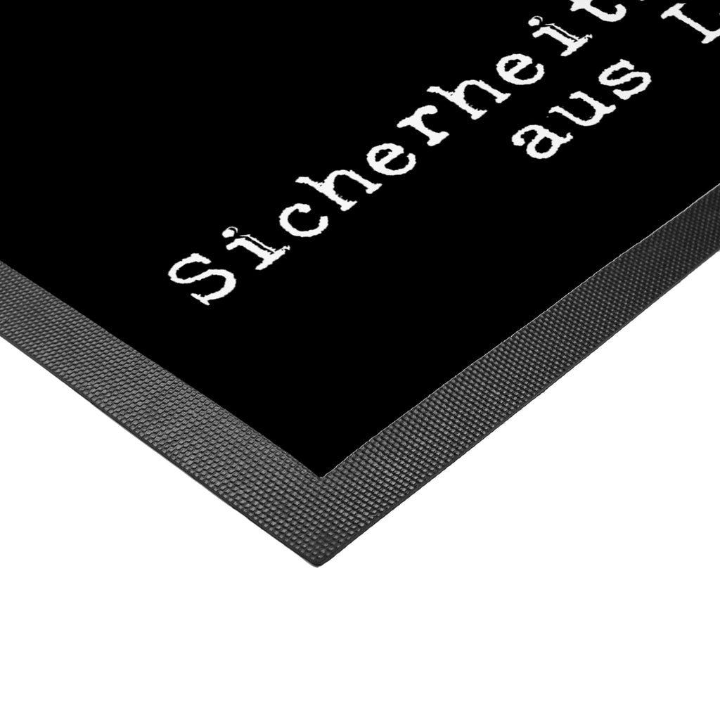 Fußmatte Sicherheitsdienstmitarbeiter aus Leidenschaft Türvorleger, Schmutzmatte, Fußabtreter, Matte, Schmutzfänger, Fußabstreifer, Schmutzfangmatte, Türmatte, Motivfußmatte, Haustürmatte, Vorleger, Beruf, Ausbildung, Jubiläum, Abschied, Rente, Kollege, Kollegin, Geschenk, Schenken, Arbeitskollege, Mitarbeiter, Firma, Danke, Dankeschön