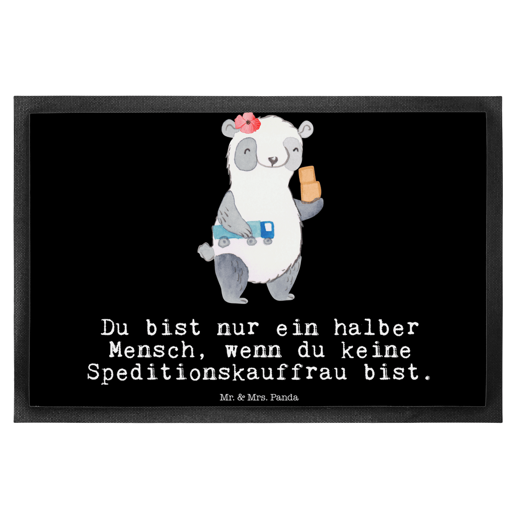 Fußmatte Speditionskauffrau mit Herz  Türvorleger, Schmutzmatte, Fußabtreter, Matte, Schmutzfänger, Fußabstreifer, Schmutzfangmatte, Türmatte, Motivfußmatte,  Haustürmatte, Vorleger  Beruf, Ausbildung, Jubiläum, Abschied, Rente, Kollege, Kollegin, Geschenk, Schenken, Arbeitskollege, Mitarbeiter, Firma, Danke, Dankeschön