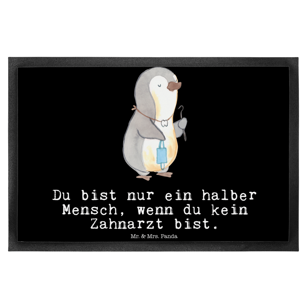 Fußmatte Zahnarzt mit Herz Türvorleger, Schmutzmatte, Fußabtreter, Matte, Schmutzfänger, Fußabstreifer, Schmutzfangmatte, Türmatte, Motivfußmatte, Haustürmatte, Vorleger, Beruf, Ausbildung, Jubiläum, Abschied, Rente, Kollege, Kollegin, Geschenk, Schenken, Arbeitskollege, Mitarbeiter, Firma, Danke, Dankeschön