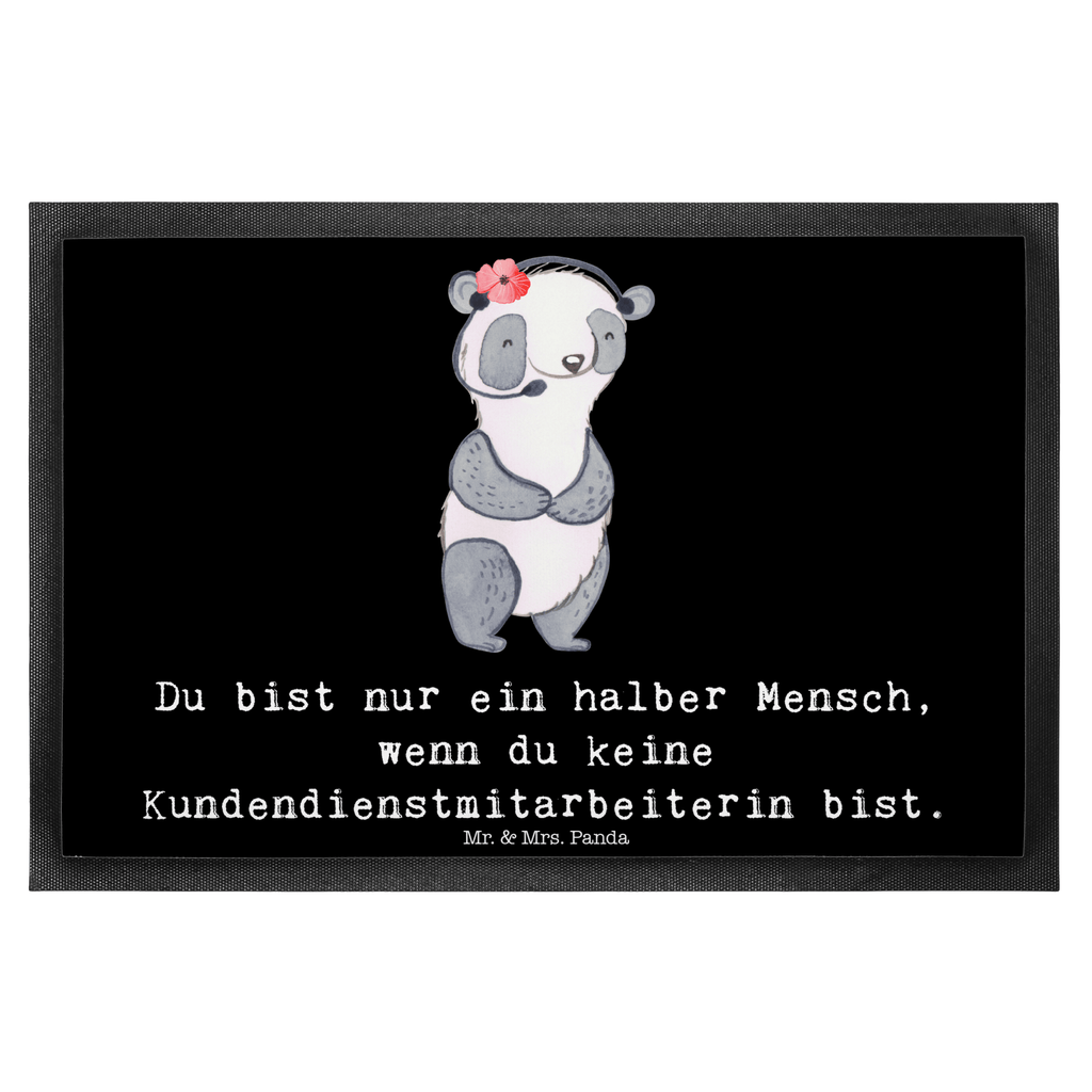 Fußmatte Kundendienstmitarbeiterin mit Herz Kundendienstmitarbeiterin, Callcenteragentin, customer service, backoffice mitarbeiter,  Türvorleger, Schmutzmatte, Fußabtreter, Matte, Schmutzfänger, Fußabstreifer, Schmutzfangmatte, Türmatte, Motivfußmatte,  Haustürmatte, Vorleger  Beruf, Ausbildung, Jubiläum, Abschied, Rente, Kollege, Kollegin, Geschenk, Schenken, Arbeitskollege, Mitarbeiter, Firma, Danke, Dankeschön