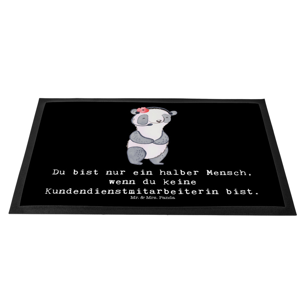 Fußmatte Kundendienstmitarbeiterin mit Herz Kundendienstmitarbeiterin, Callcenteragentin, customer service, backoffice mitarbeiter,  Türvorleger, Schmutzmatte, Fußabtreter, Matte, Schmutzfänger, Fußabstreifer, Schmutzfangmatte, Türmatte, Motivfußmatte,  Haustürmatte, Vorleger  Beruf, Ausbildung, Jubiläum, Abschied, Rente, Kollege, Kollegin, Geschenk, Schenken, Arbeitskollege, Mitarbeiter, Firma, Danke, Dankeschön