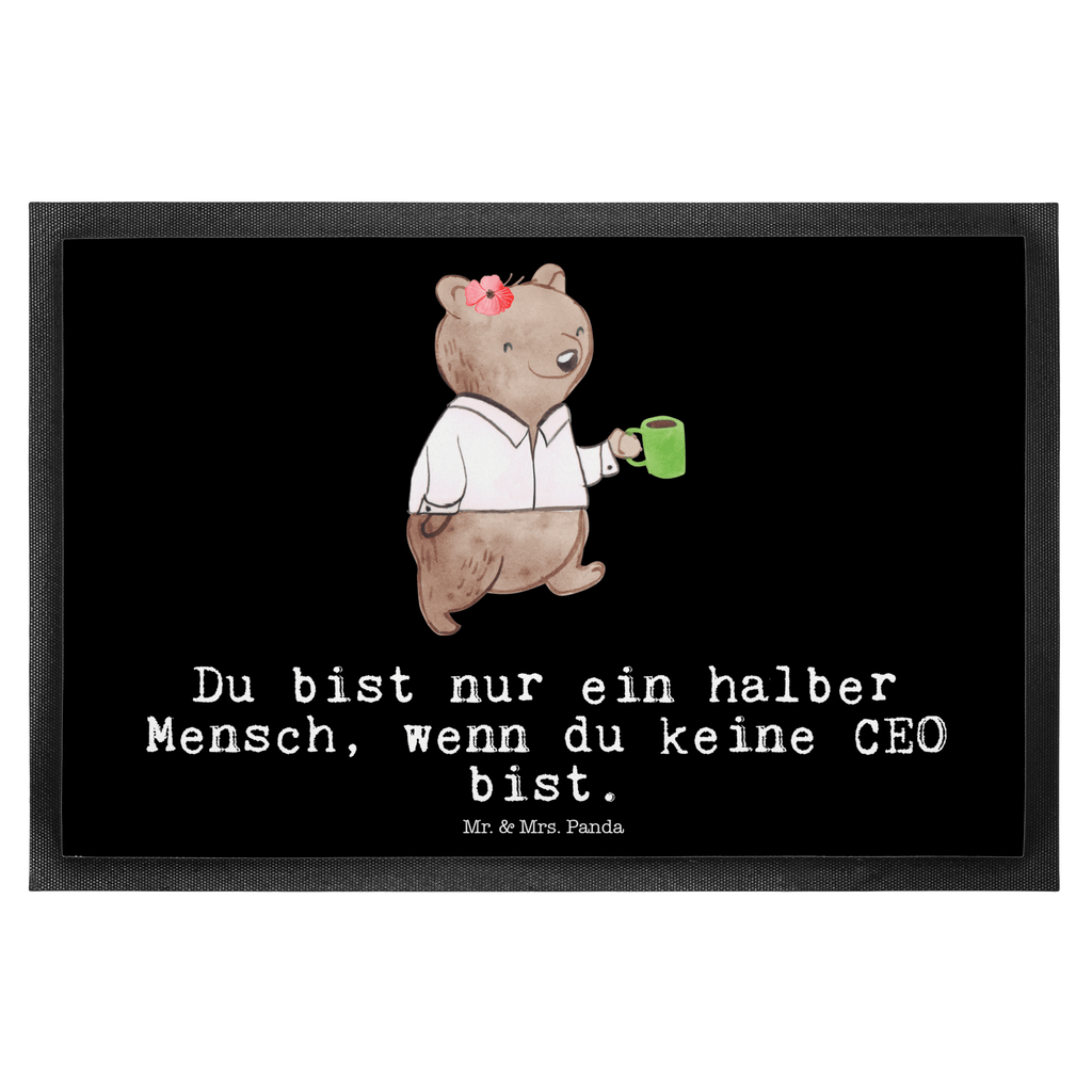 Fußmatte CEO mit Herz CEO, Chef, Führungskraft, Geschäftsinhaber, Firmeninhaber, Unternehmensinhaber, Direktor, Leiter,  Türvorleger, Schmutzmatte, Fußabtreter, Matte, Schmutzfänger, Fußabstreifer, Schmutzfangmatte, Türmatte, Motivfußmatte,  Haustürmatte, Vorleger  Beruf, Ausbildung, Jubiläum, Abschied, Rente, Kollege, Kollegin, Geschenk, Schenken, Arbeitskollege, Mitarbeiter, Firma, Danke, Dankeschön
