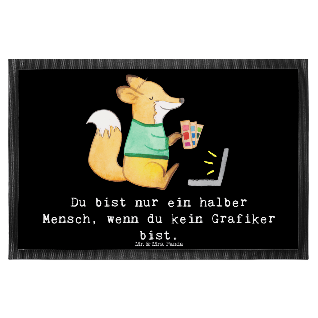 Fußmatte Grafiker mit Herz Türvorleger, Schmutzmatte, Fußabtreter, Matte, Schmutzfänger, Fußabstreifer, Schmutzfangmatte, Türmatte, Motivfußmatte, Haustürmatte, Vorleger, Beruf, Ausbildung, Jubiläum, Abschied, Rente, Kollege, Kollegin, Geschenk, Schenken, Arbeitskollege, Mitarbeiter, Firma, Danke, Dankeschön, Grafiker, Designer, Mediengestalter, Grafikdesigner