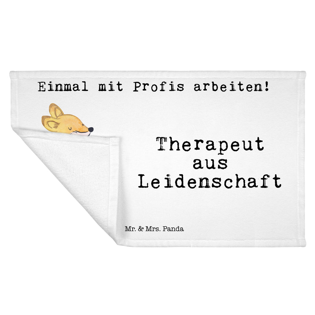 Gäste Handtuch Therapeut aus Leidenschaft Gästetuch, Reisehandtuch, Sport Handtuch, Frottier, Kinder Handtuch, Beruf, Ausbildung, Jubiläum, Abschied, Rente, Kollege, Kollegin, Geschenk, Schenken, Arbeitskollege, Mitarbeiter, Firma, Danke, Dankeschön