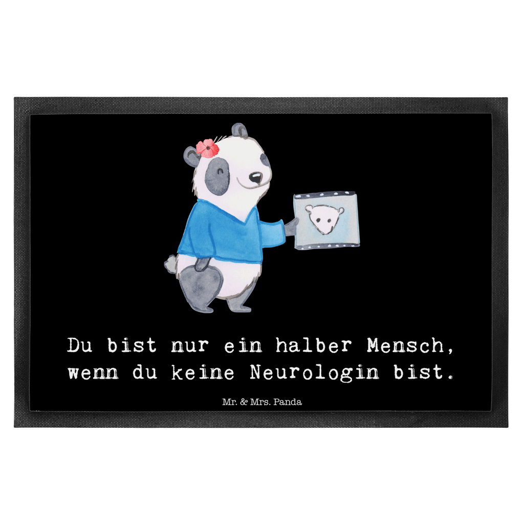 Fußmatte Neurologin mit Herz Türvorleger, Schmutzmatte, Fußabtreter, Matte, Schmutzfänger, Fußabstreifer, Schmutzfangmatte, Türmatte, Motivfußmatte, Haustürmatte, Vorleger, Beruf, Ausbildung, Jubiläum, Abschied, Rente, Kollege, Kollegin, Geschenk, Schenken, Arbeitskollege, Mitarbeiter, Firma, Danke, Dankeschön, Neurologin, Neurologie, Mediziner, Medizinstudium