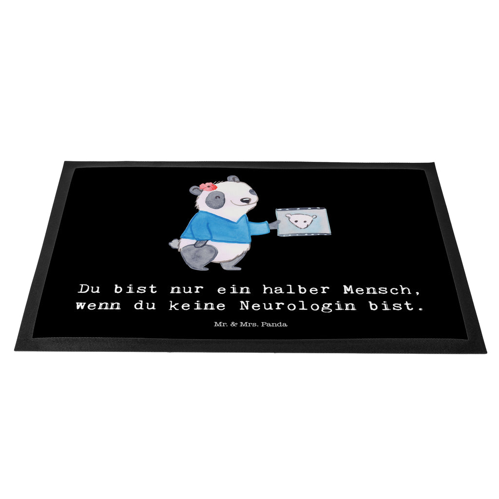 Fußmatte Neurologin mit Herz Türvorleger, Schmutzmatte, Fußabtreter, Matte, Schmutzfänger, Fußabstreifer, Schmutzfangmatte, Türmatte, Motivfußmatte, Haustürmatte, Vorleger, Beruf, Ausbildung, Jubiläum, Abschied, Rente, Kollege, Kollegin, Geschenk, Schenken, Arbeitskollege, Mitarbeiter, Firma, Danke, Dankeschön, Neurologin, Neurologie, Mediziner, Medizinstudium
