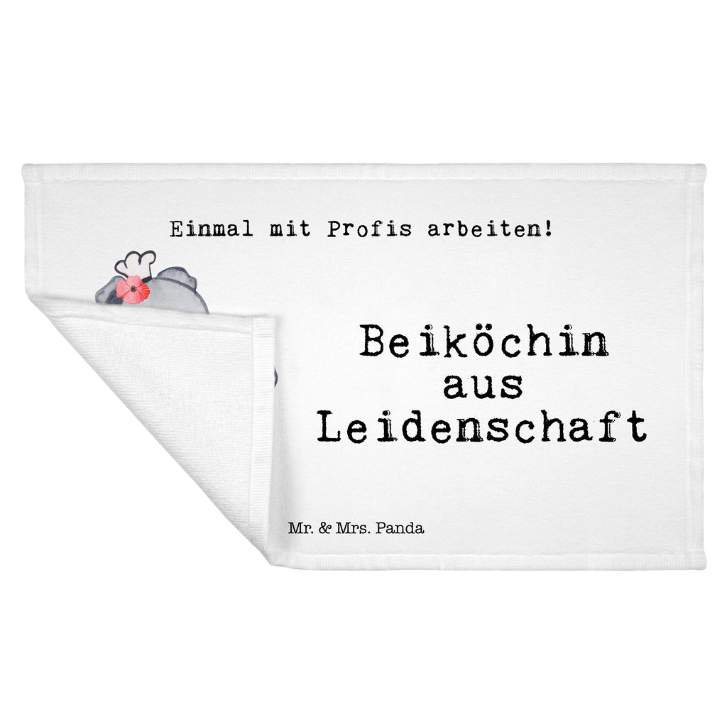 Gäste Handtuch Beiköchin aus Leidenschaft Gästetuch, Reisehandtuch, Sport Handtuch, Frottier, Kinder Handtuch, Beruf, Ausbildung, Jubiläum, Abschied, Rente, Kollege, Kollegin, Geschenk, Schenken, Arbeitskollege, Mitarbeiter, Firma, Danke, Dankeschön, Beiköchin, Spülhilfe, Hilfsköchin, Jungkoch, Küchenhilfe, Gastronomie, Restaurant, Köchin