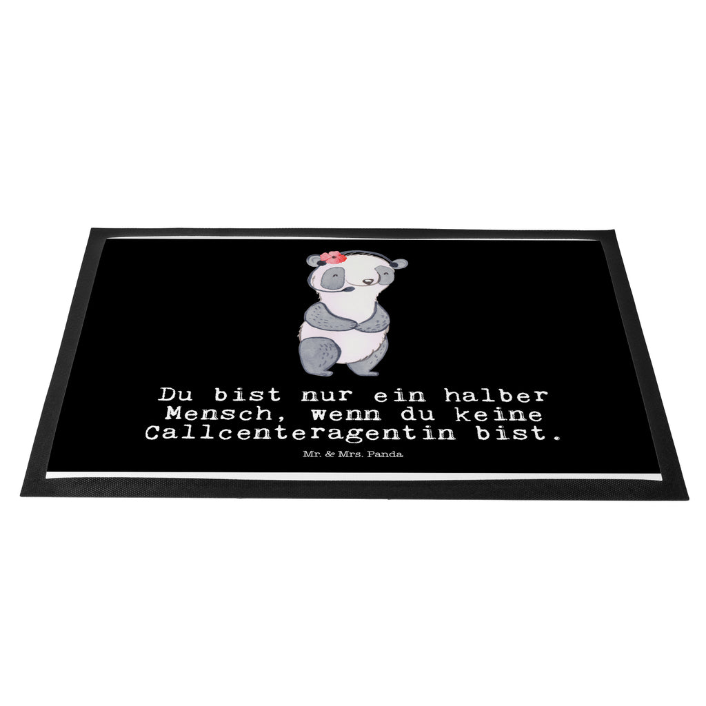 Fußmatte Callcenteragentin mit Herz Kundendienstmitarbeiterin, Callcenteragentin, customer service, backoffice mitarbeiter,  Türvorleger, Schmutzmatte, Fußabtreter, Matte, Schmutzfänger, Fußabstreifer, Schmutzfangmatte, Türmatte, Motivfußmatte,  Haustürmatte, Vorleger  Beruf, Ausbildung, Jubiläum, Abschied, Rente, Kollege, Kollegin, Geschenk, Schenken, Arbeitskollege, Mitarbeiter, Firma, Danke, Dankeschön