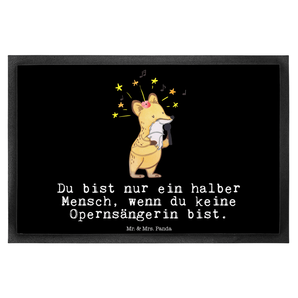 Fußmatte Opernsängerin mit Herz  Türvorleger, Schmutzmatte, Fußabtreter, Matte, Schmutzfänger, Fußabstreifer, Schmutzfangmatte, Türmatte, Motivfußmatte,  Haustürmatte, Vorleger  Beruf, Ausbildung, Jubiläum, Abschied, Rente, Kollege, Kollegin, Geschenk, Schenken, Arbeitskollege, Mitarbeiter, Firma, Danke, Dankeschön