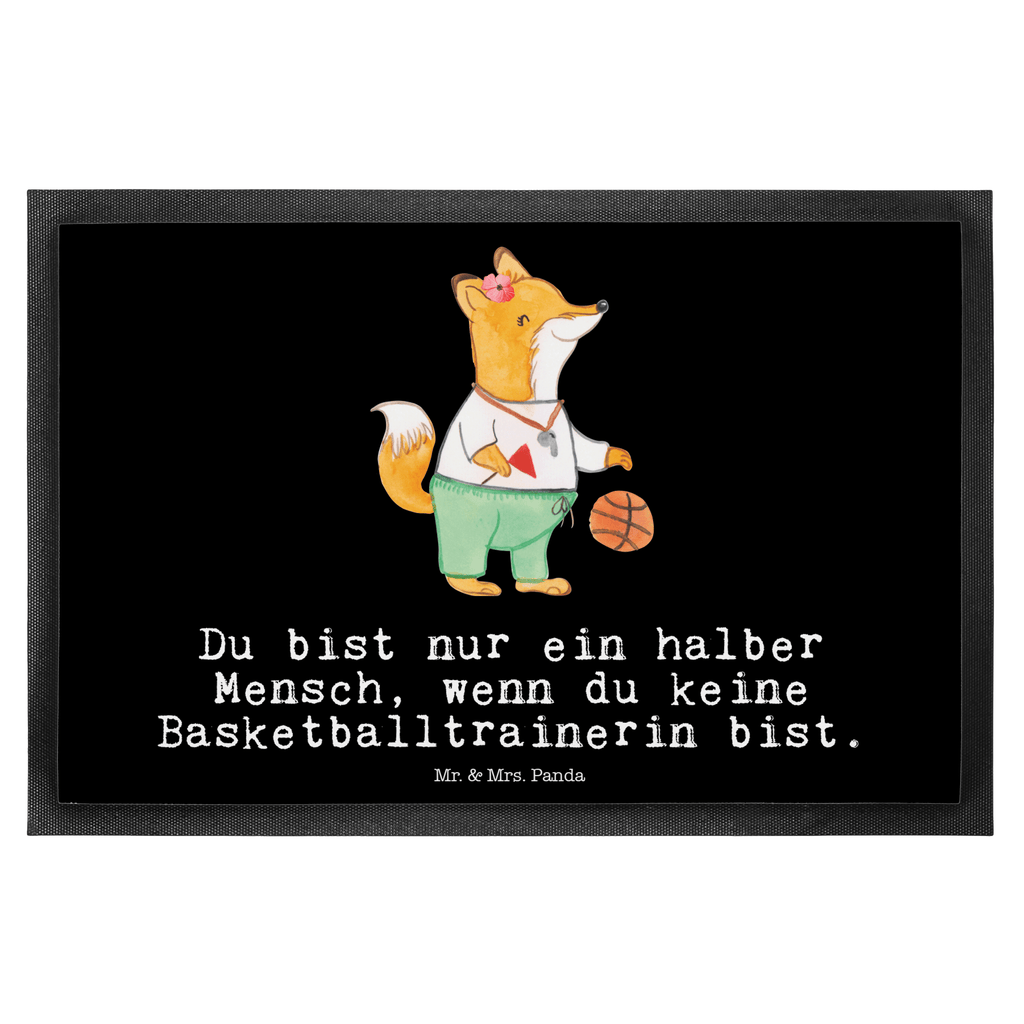 Fußmatte Basketballtrainerin mit Herz Basketballtrainerin, Basketball, Sport, Ballsport, Basketballcoach, Basketballerin, Verein Türvorleger, Schmutzmatte, Fußabtreter, Matte, Schmutzfänger, Fußabstreifer, Schmutzfangmatte, Türmatte, Motivfußmatte,  Haustürmatte, Vorleger  Beruf, Ausbildung, Jubiläum, Abschied, Rente, Kollege, Kollegin, Geschenk, Schenken, Arbeitskollege, Mitarbeiter, Firma, Danke, Dankeschön
