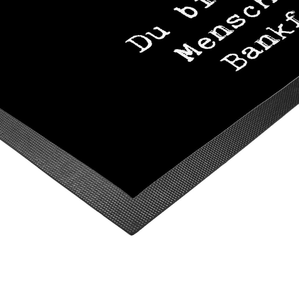Fußmatte Bankfachmann mit Herz Bankfachmann, Bankangestellter, Bänker, Bankberater Türvorleger, Schmutzmatte, Fußabtreter, Matte, Schmutzfänger, Fußabstreifer, Schmutzfangmatte, Türmatte, Motivfußmatte,  Haustürmatte, Vorleger  Beruf, Ausbildung, Jubiläum, Abschied, Rente, Kollege, Kollegin, Geschenk, Schenken, Arbeitskollege, Mitarbeiter, Firma, Danke, Dankeschön