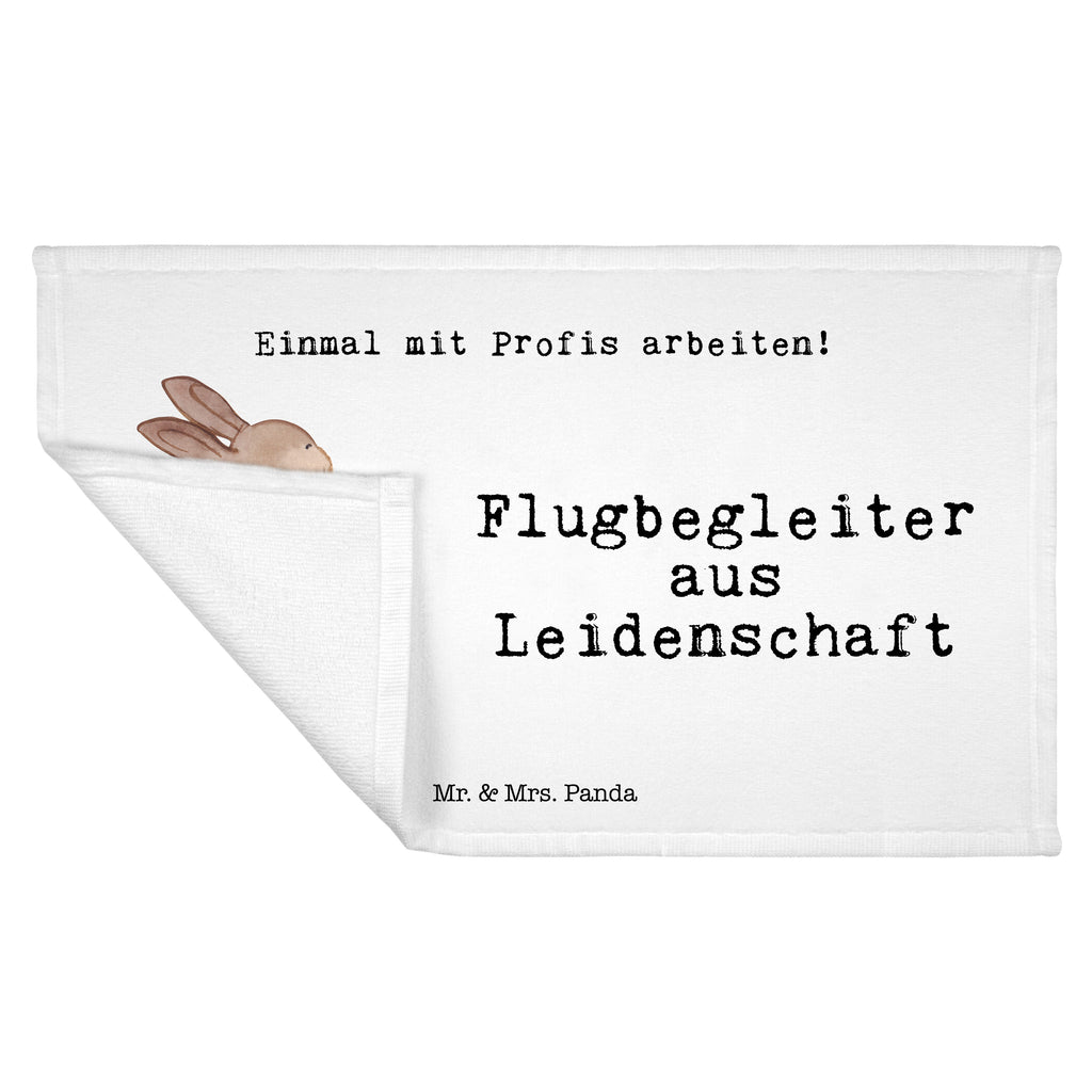 Gäste Handtuch Flugbegleiter aus Leidenschaft Gästetuch, Reisehandtuch, Sport Handtuch, Frottier, Kinder Handtuch, Beruf, Ausbildung, Jubiläum, Abschied, Rente, Kollege, Kollegin, Geschenk, Schenken, Arbeitskollege, Mitarbeiter, Firma, Danke, Dankeschön, Flugbegleiter, Steward, Flugsteward, Flight-Attendant